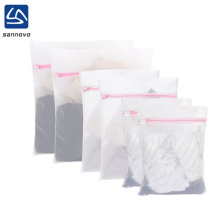 wholesale portable breathable 6 piece laundry wash bag for 2018